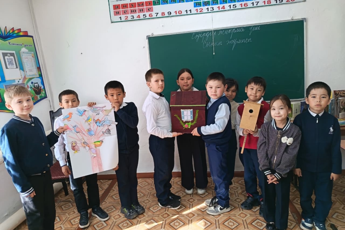  “Құстарға арналған ұяша” акциясы